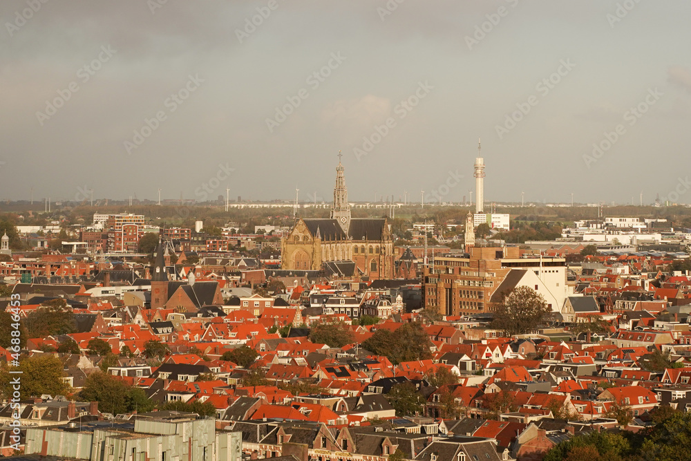 Skyline of Haarlem, A Dutch city