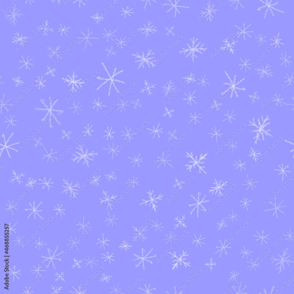 Hand Drawn Snowflakes Christmas Seamless Pattern. Subtle Flying Snow Flakes on chalk snowflakes Background. Awesome chalk handdrawn snow overlay. Noteworthy holiday season decoration. Hand Drawn Snowflakes Christmas Seamless Pattern. Subtle Flying Snow Flakes on chalk snowflakes Background. Awesome chalk handdrawn snow overlay. Noteworthy holiday season decoration.