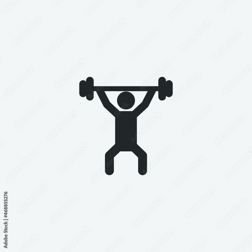 Olympics games vector icon illustration sign Olympics games vector icon illustration sign