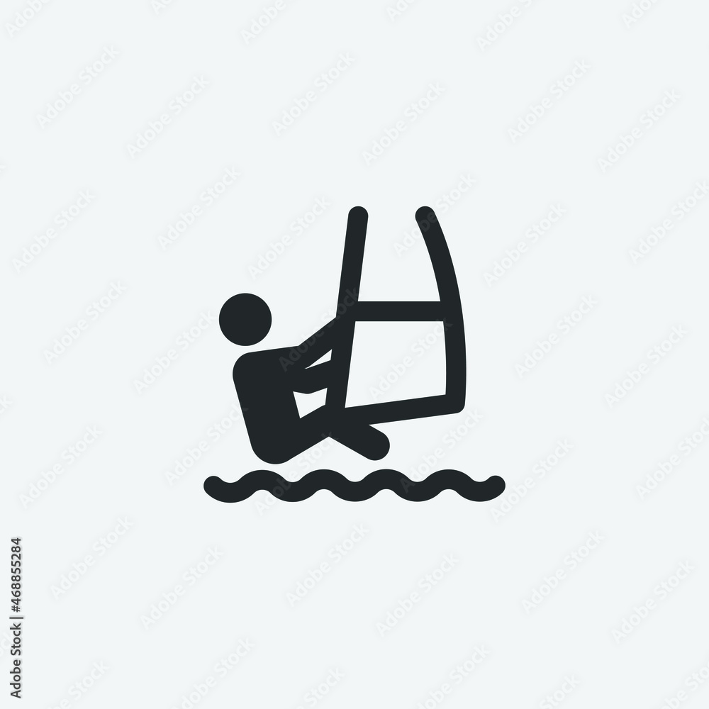 Olympics games vector icon illustration sign Olympics games vector icon illustration sign