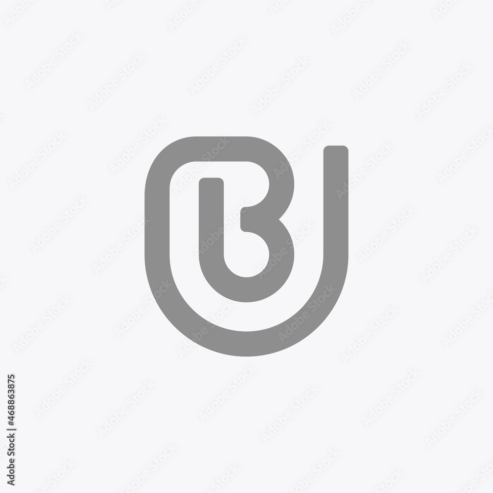 Simple UB monogram logo. A versatile logo for a variety of logos for any product and company. Simple UB monogram logo. A versatile logo for a variety of logos for any product and company.