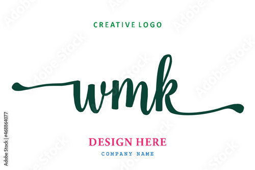 UMK lettering logo is simple, easy to understand and authoritative