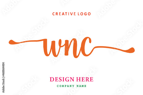 WNC lettering logo is simple, easy to understand and authoritative