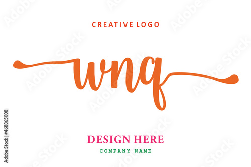 WNQ lettering logo is simple, easy to understand and authoritative