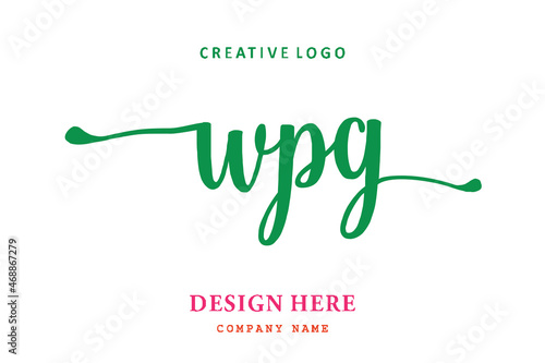 WPG lettering logo is simple, easy to understand and authoritative