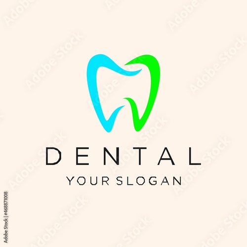 dental logo modern template