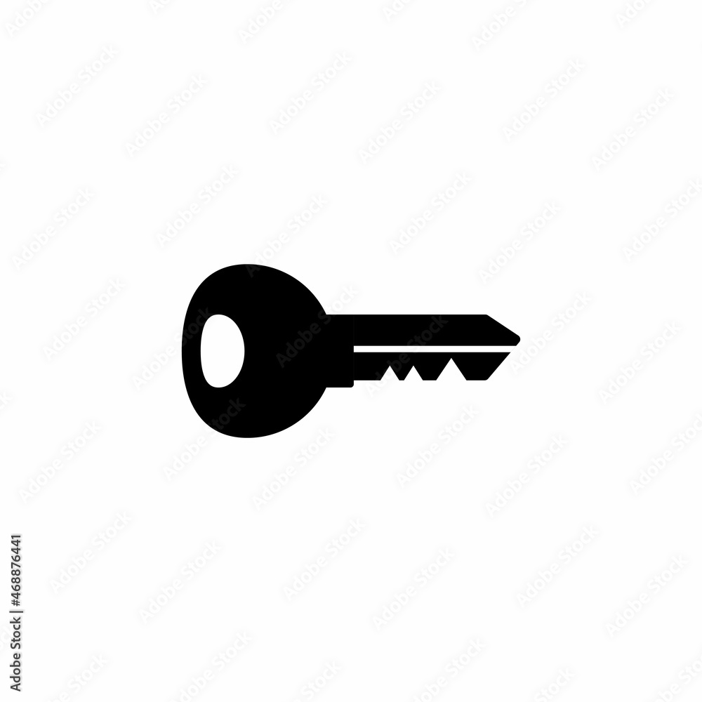Key icon design template illustration vector Key icon design template illustration vector