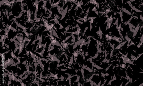 Wallpaper Mural Broken glass shards. Abstract explosion. Torontodigital.ca