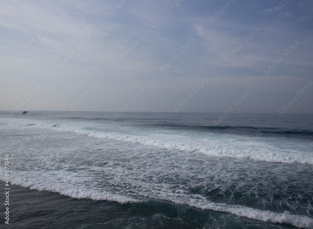 Ocean wave blue white sea wave Ocean wave blue white sea wave