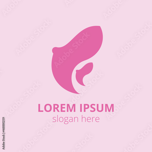 logo for breast cancer/clinic/nutritional product/cosmetic/women breast enhancement/enlargement ,medical health care cure disease
