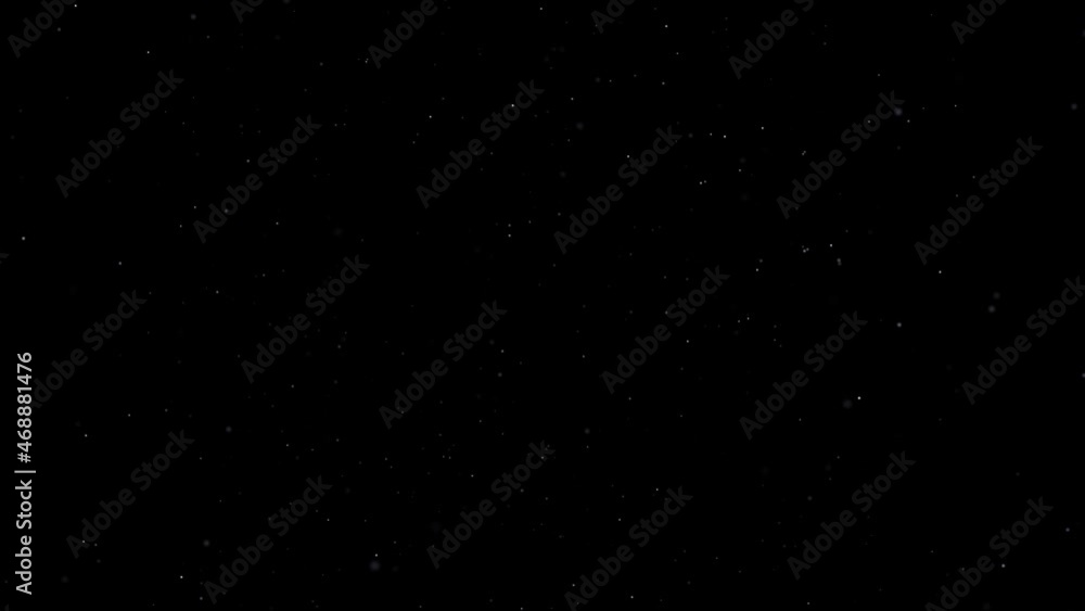 Tiny white particles moving on black background 4k footage, White particles footage Tiny white particles moving on black background 4k footage, White particles footage
