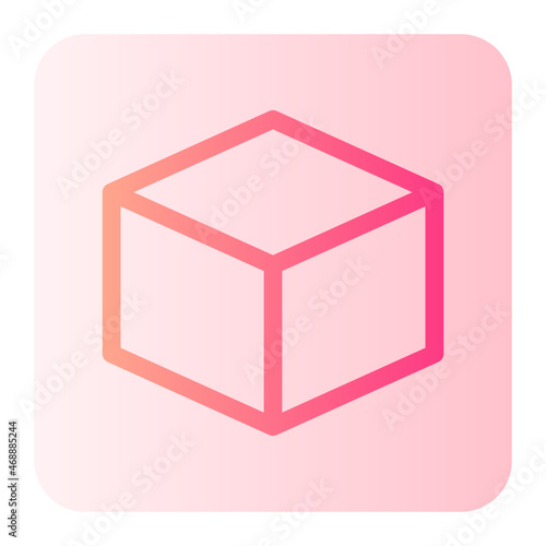 Box gradient icon