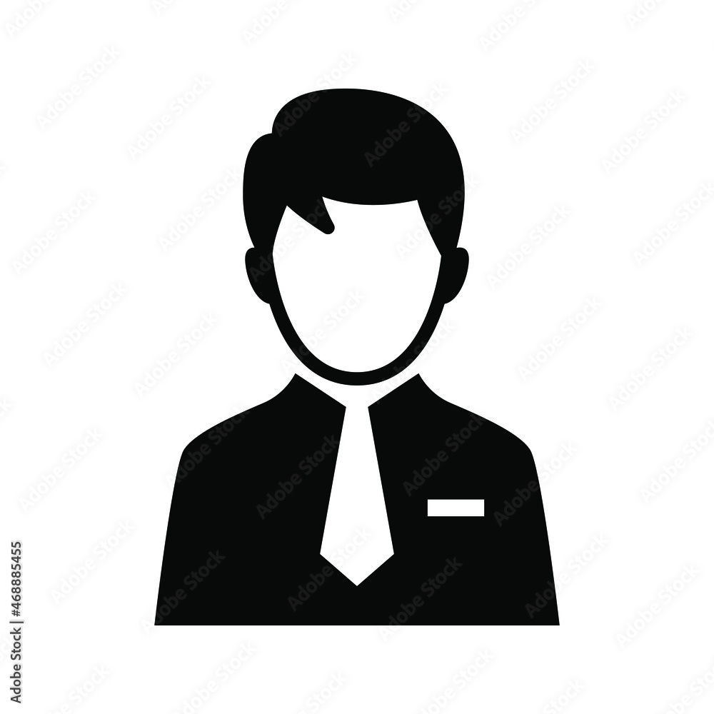 Young businessman icon Young businessman icon