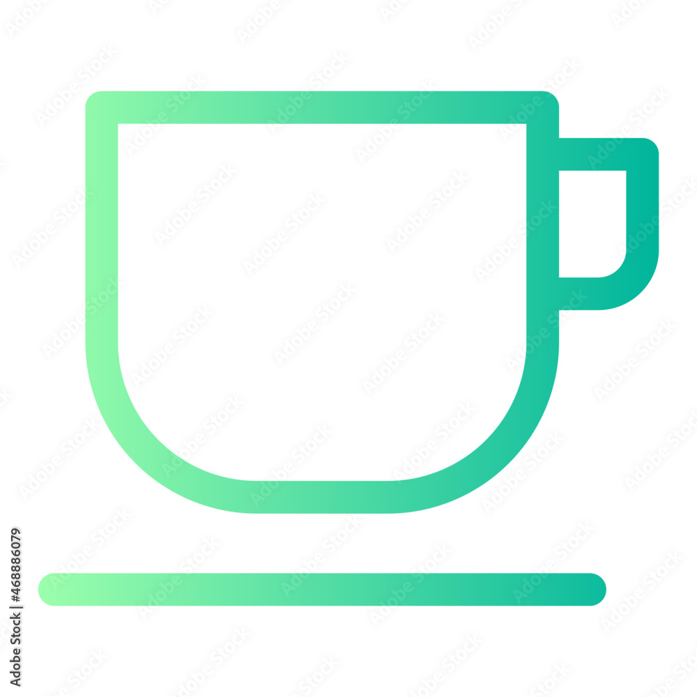 coffee gradient icon coffee gradient icon