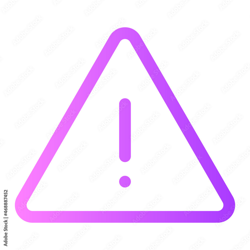 Exclamation Mark gradient icon Exclamation Mark gradient icon