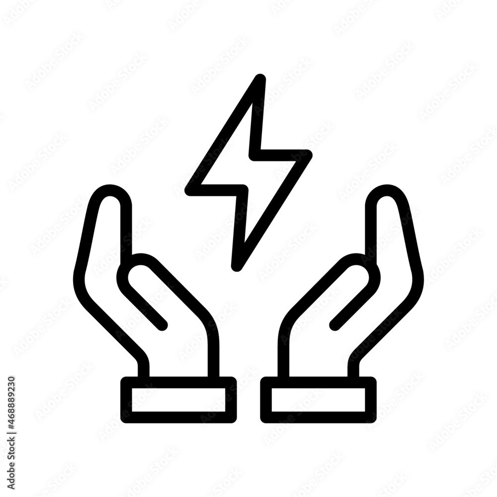 Save Energy Icon, Line style icon vector illustration, Suitable for website, mobile app, print, presentation, infographic and any other project. Save Energy Icon, Line style icon vector illustration, Suitable for website, mobile app, print, presentation, infographic and any other project.