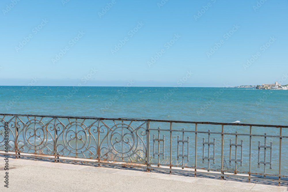 Fototapeta premium Trani Puglia streets buildings
