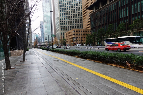 Downtown Tokyo city, Business area, Buildings