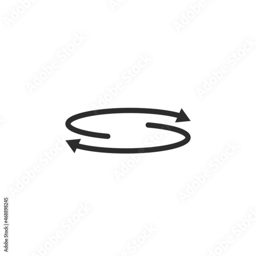 Фотография rotation arrow element for stirring sign symbol icon vector design