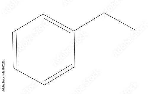 Chemical formula of Ethylbenzene
