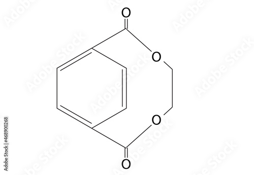 Chemical formula of Ethylene terephthalate ( molecular structure of Ethylene terephthalate)