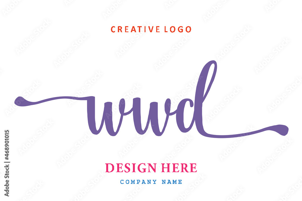 WWD lettering logo is simple, easy to understand and authoritative WWD lettering logo is simple, easy to understand and authoritative