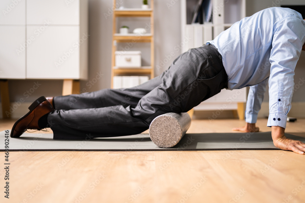 Foam Roller Quads Treatment Foam Roller Quads Treatment