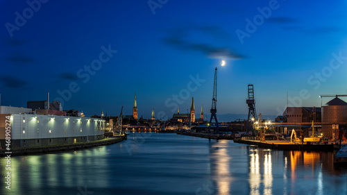 Lübeck bei Nacht
