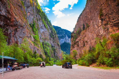 Yupshar Canyon or Stone Bag, Abkhazia photo