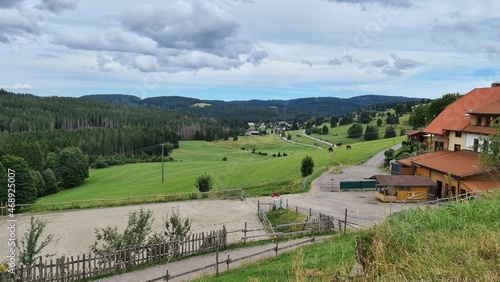 Landscape near Waldau in Germany