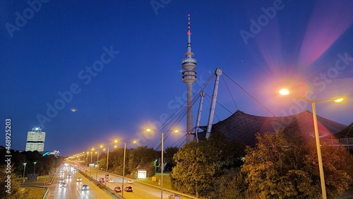 Olympia tower near Munich in Germany