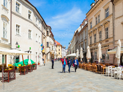 Canvas Print Pedestrian street Michalska, Bratislava