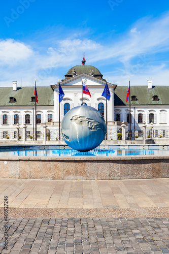 Canvas Print Grassalkovich Palace in Bratislava