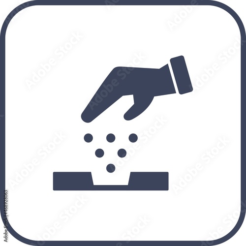 Sow Glyph Round Corner Vector Icon Design