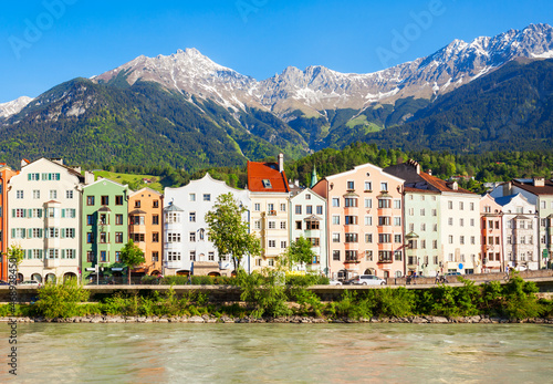 Innsbruck embankment in Austria