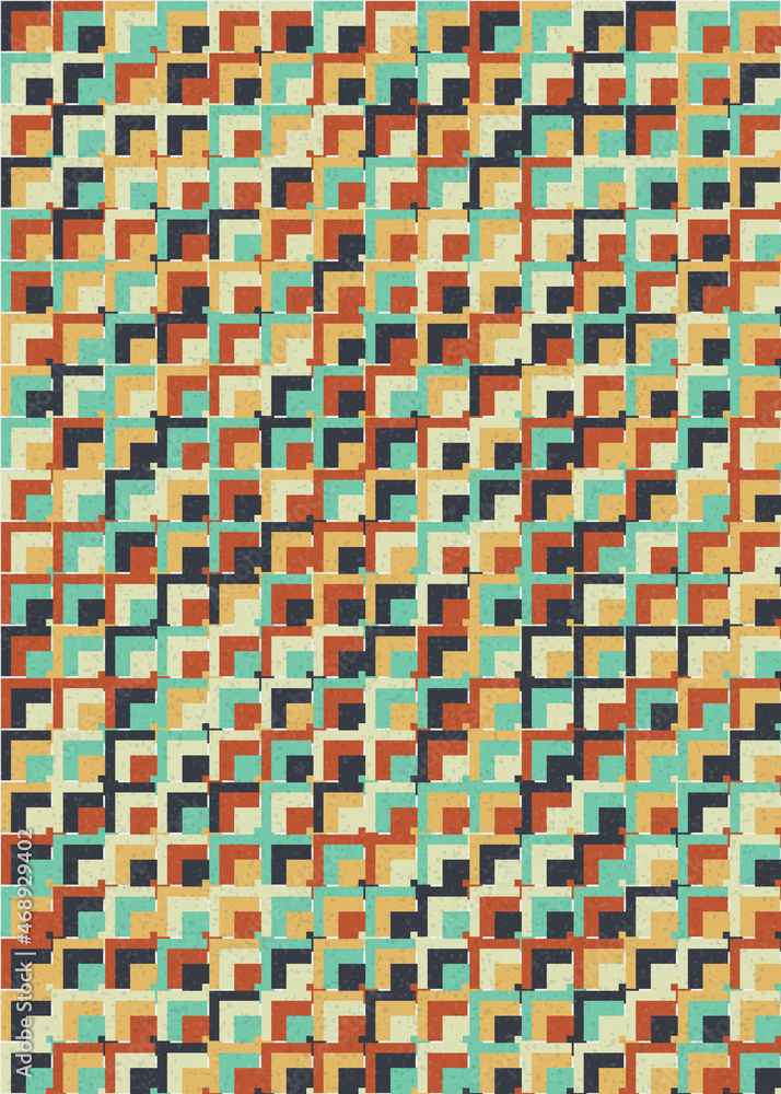 Abstract Geometric Pattern generative computational art illustration Abstract Geometric Pattern generative computational art illustration