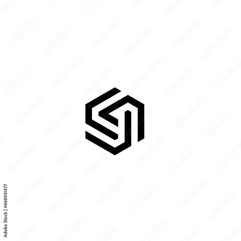 Illustration vector graphic template of box polygon logo Illustration vector graphic template of box polygon logo