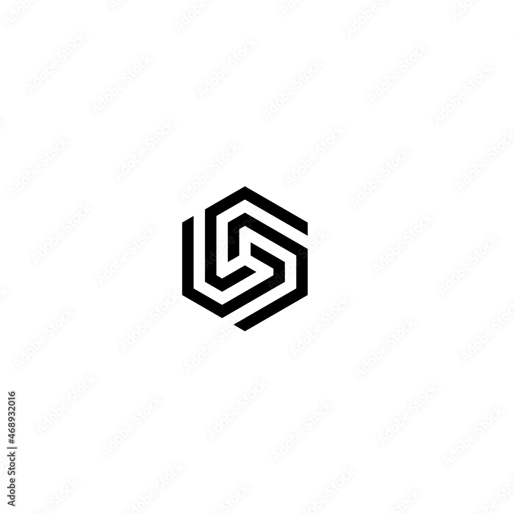 Illustration vector graphic template of box polygon logo Illustration vector graphic template of box polygon logo