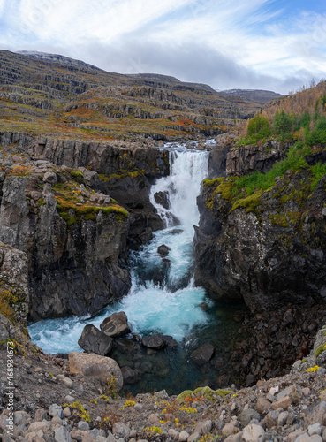 Sveinsstekksfoss - Nykurhylsfoss waterfall  Iceland