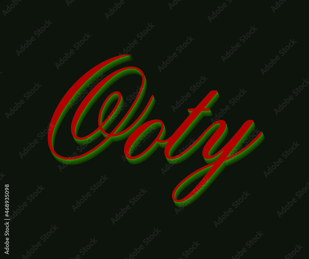 Ooty place name written in typography. Ooty in india tourism place. Ooty place name written in typography. Ooty in india tourism place.