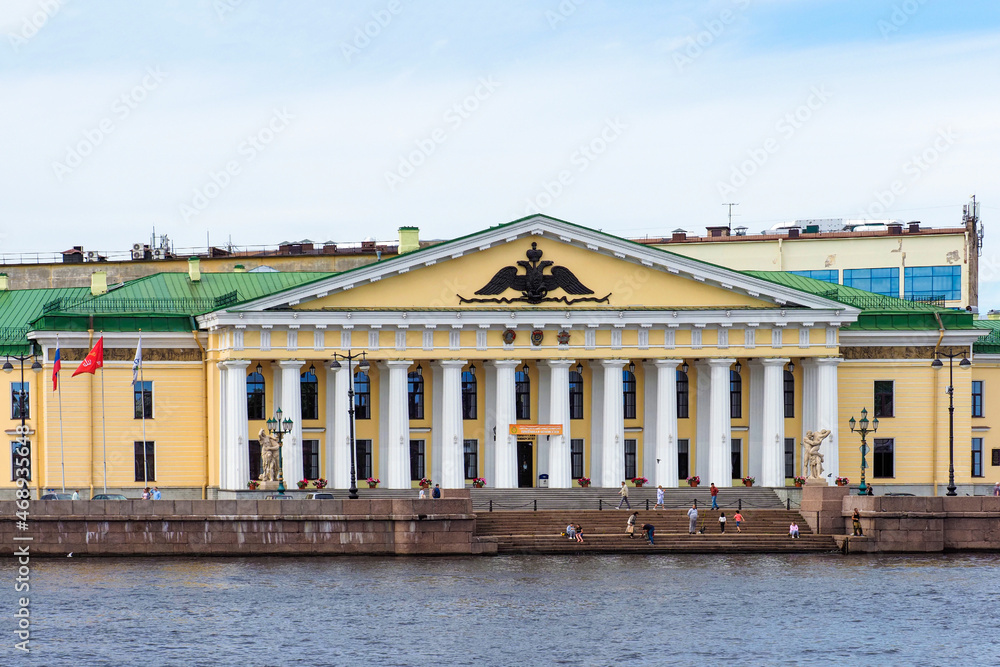 The building of the Mining or Gorny University in St. Petersburg, Russia The building of the Mining or Gorny University in St. Petersburg, Russia