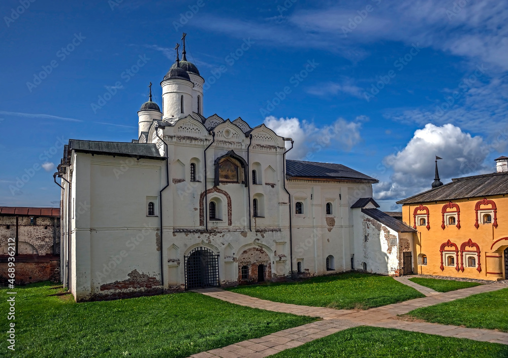 Transfiguration church. Kirillo-Belozersky monastery, city of Kirillov, Russia. Year of construction - 1595