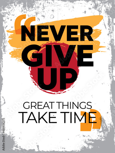 Fitness quote. Motivational workout quote. Typography poster design