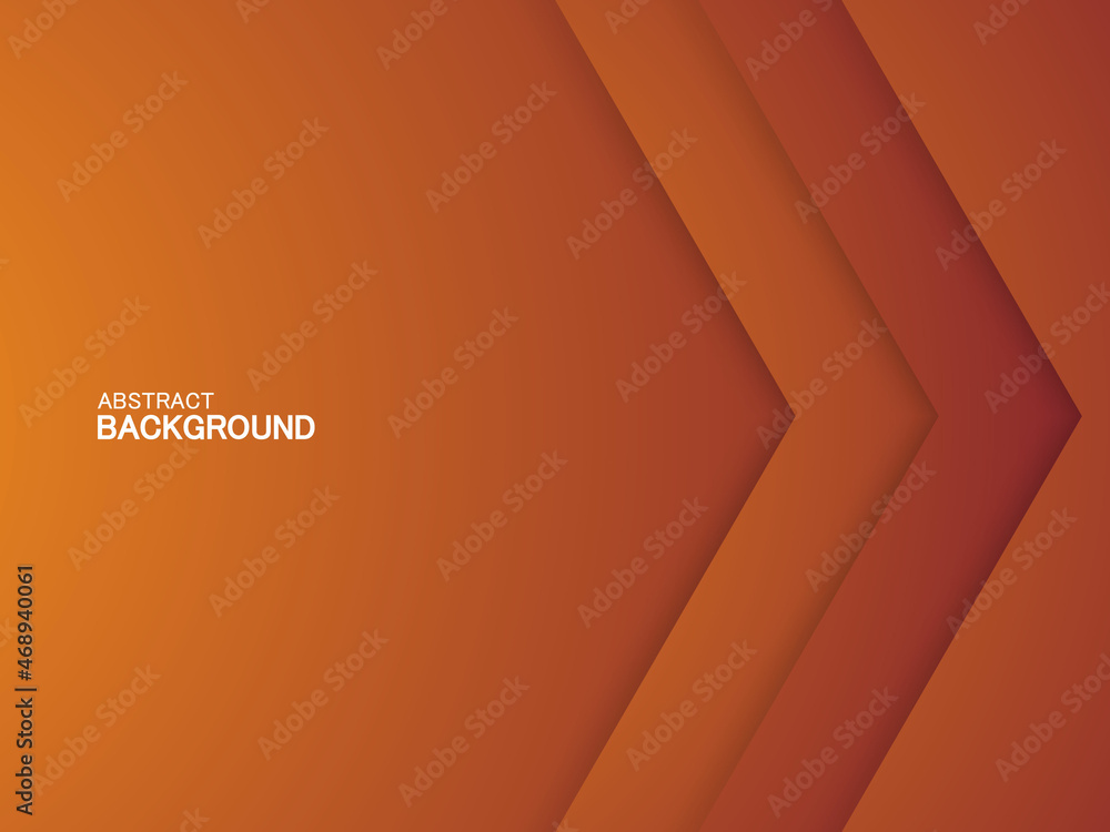 realistic hexagon paper cut orange abstract background and shadow realistic hexagon paper cut orange abstract background and shadow