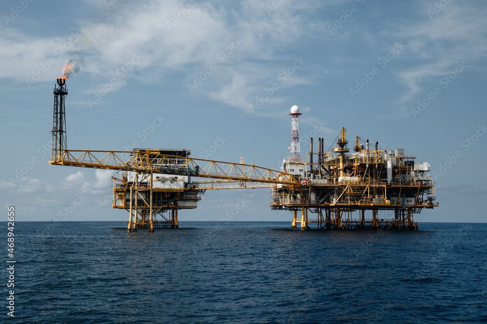 Offshore Industry oil and gas production petroleum.