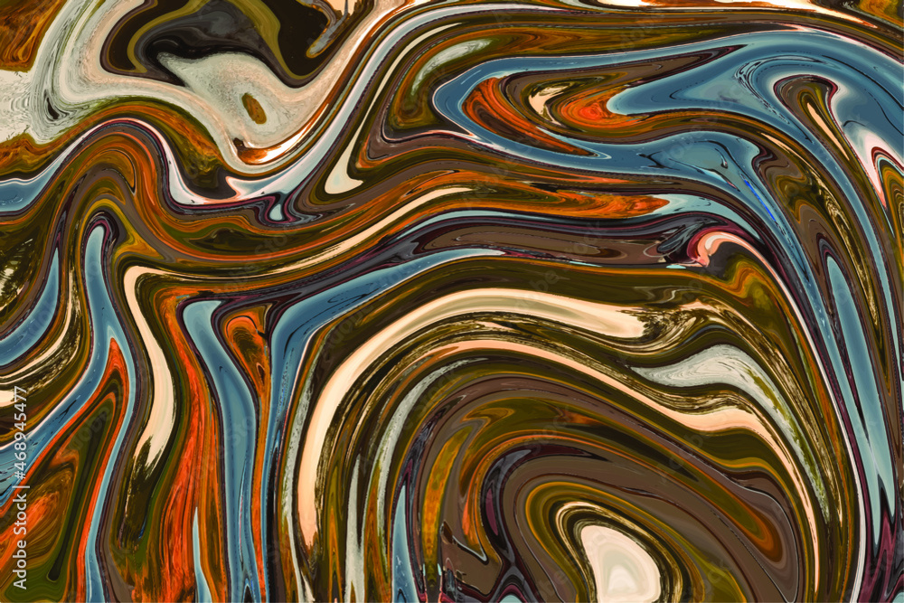 Fototapeta premium liquid Marble effect background, Close up of liquid marble texture background, Abstract marble wave, liquid marble patterned texture background
