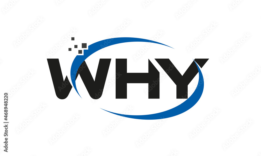 dots or points letter WHY technology logo designs concept vector Template Element dots or points letter WHY technology logo designs concept vector Template Element