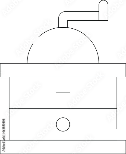 coffee shop icon coffee grinder and grinder