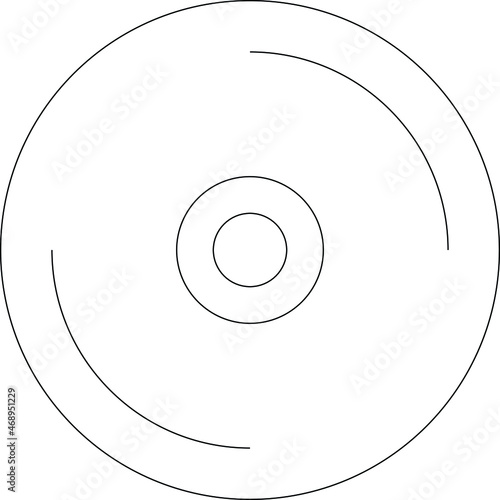 cinema hall and movie making icon dvd and cd
