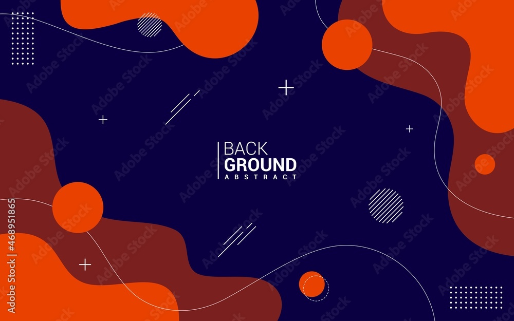 Modern vector graphic of fluid background